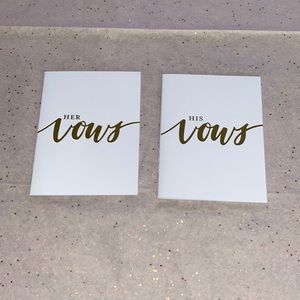 COPY - His and Hers Vow Books